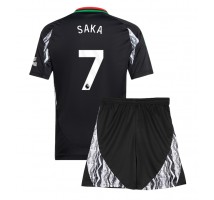 Arsenal Bukayo Saka #7 Koszulka Wyjazdowa dzieci 2024-25 Krótki Rękaw (+ krótkie spodenki)